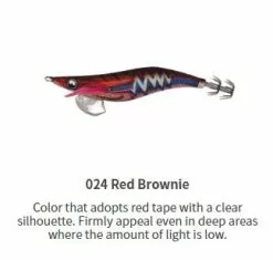 Yamashita EGI OH LIVE Search (Rattle) -fishing tackle Sales 2023 024RedBrownie