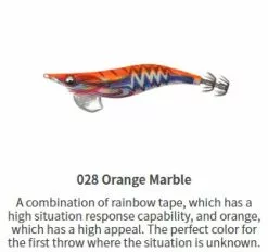 Yamashita EGI OH LIVE Search (Rattle) -fishing tackle Sales 2023 028orangemarble