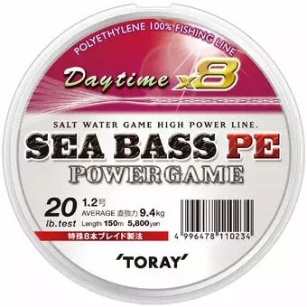 F72L Toray Sea Bass PE Power Game Day Time X8 150m 1 F72L Toray Sea Bass PE Power Game Day Time X8 150m
