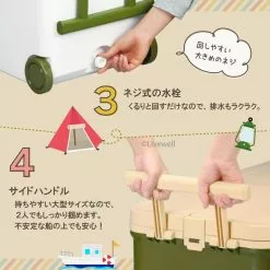 LIVEWELL LAGOON 45L Cooler With Wheel -fishing tackle Sales 2023 livewell lagoon45 4